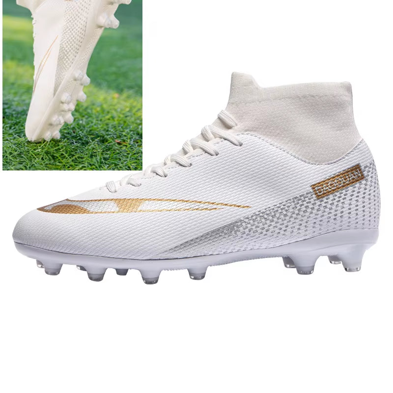 Size 35-45 Soccer Shoes AG/TF Football Boots Kids Boy Girl Ultralight Soccer Cleats Sneakers Botas De Futbol