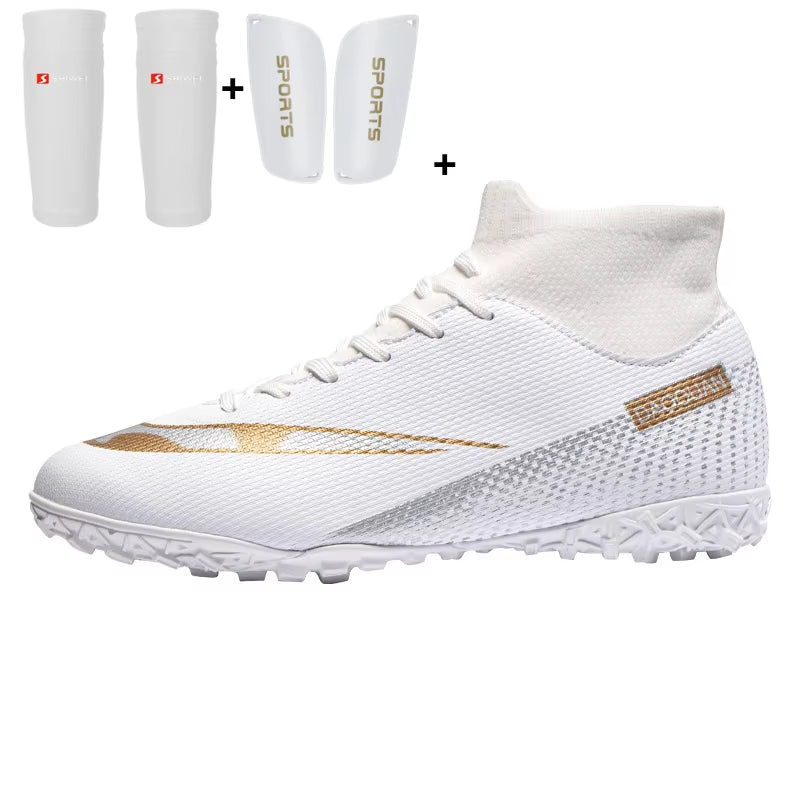 Size 35-45 Soccer Shoes AG/TF Football Boots Kids Boy Girl Ultralight Soccer Cleats Sneakers Botas De Futbol
