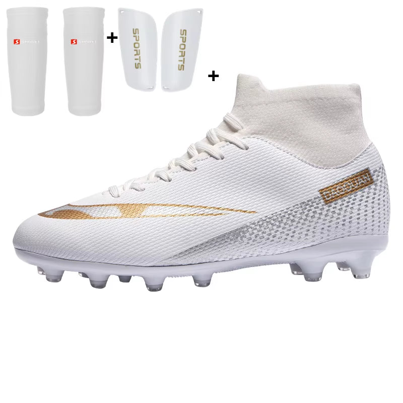 Size 35-45 Soccer Shoes AG/TF Football Boots Kids Boy Girl Ultralight Soccer Cleats Sneakers Botas De Futbol