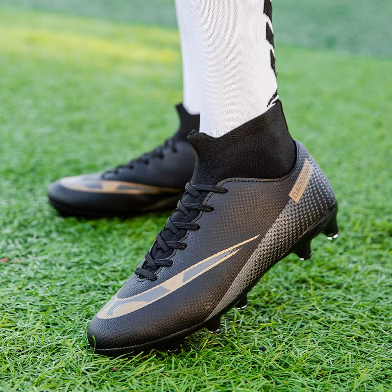 Size 35-45 Soccer Shoes AG/TF Football Boots Kids Boy Girl Ultralight Soccer Cleats Sneakers Botas De Futbol
