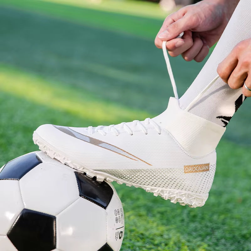 Size 35-45 Soccer Shoes AG/TF Football Boots Kids Boy Girl Ultralight Soccer Cleats Sneakers Botas De Futbol