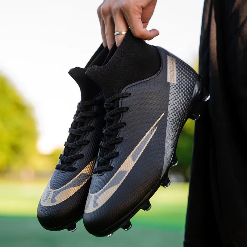 Size 35-45 Soccer Shoes AG/TF Football Boots Kids Boy Girl Ultralight Soccer Cleats Sneakers Botas De Futbol