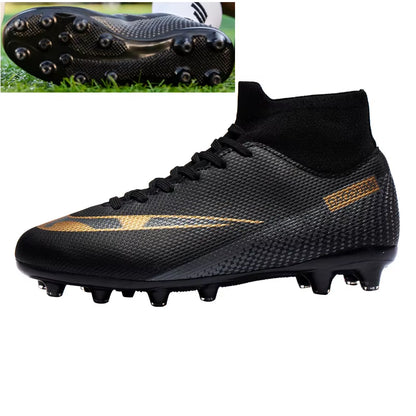 Size 35-45 Soccer Shoes AG/TF Football Boots Kids Boy Girl Ultralight Soccer Cleats Sneakers Botas De Futbol