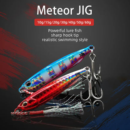 2021 Japen Metal Cast Jig Spoon 10/15/20/30/40/50G Shore Casting Jigging Fish Sea Bass Fishing Lure Artificial Bait Tackle